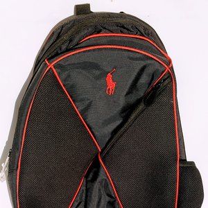Polo Ralph Lauren Black and Red Backpack
